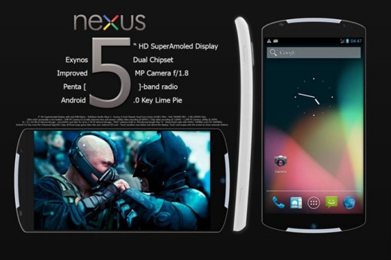 Nexus 5 sẽ ra mắt cuối tháng 10 với giá 446 USD?