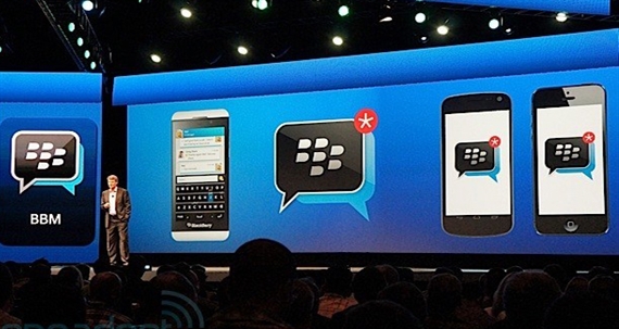 BlackBerry Messenger trở lại iOS và Android
