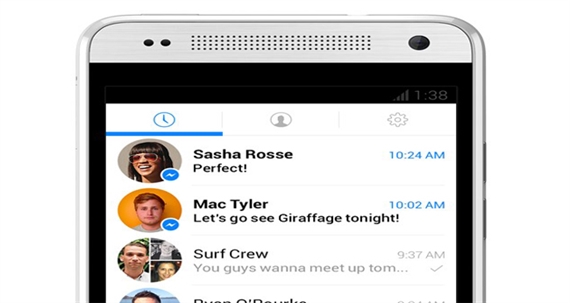 Facebook trên di động trở thành Messenger