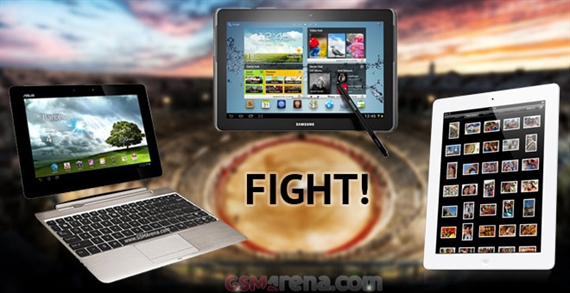 Tablet Samsung, Asus bán chạy