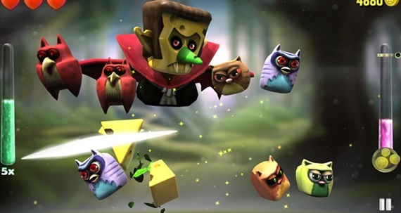 KingHunt - Game mới trên iOS giống Fruit Ninja