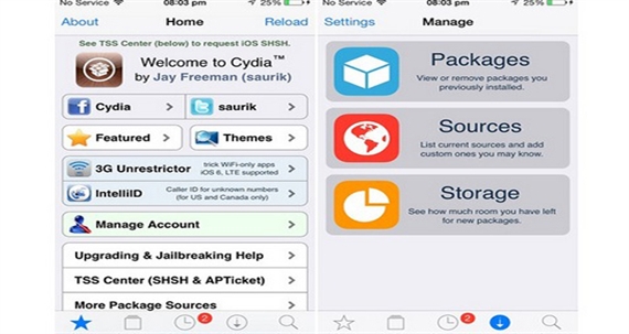 Cydia dành cho iOS có giao diện mới