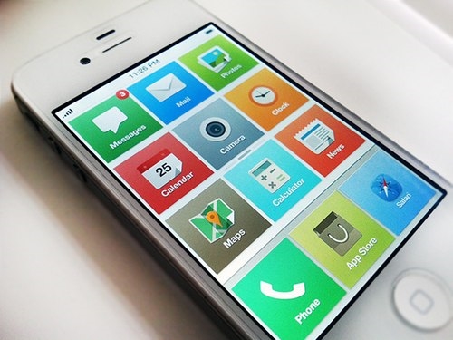 7 giao diện thú vị cho iPhone iOS 7