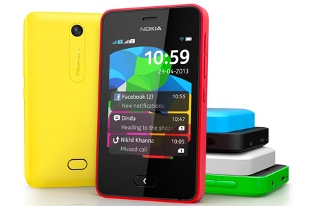 Nokia Asha 501 cảm ứng giá 99 USD