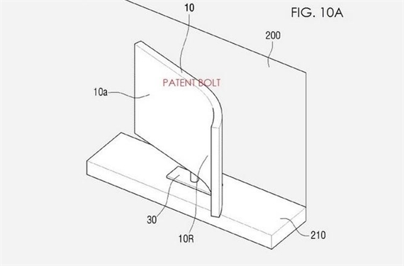 TV Samsung tương lai có thể uốn cong