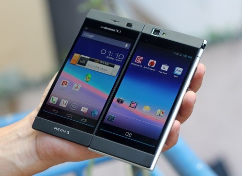 Smartphone hai màn hình về Việt Nam