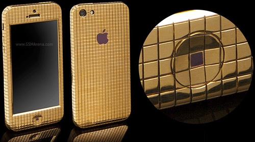 iPhone 5 dát vàng giá hơn 2 tỷ đồng