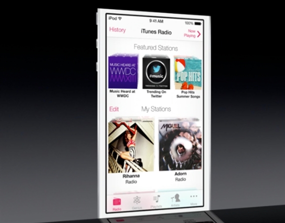 Apple công bố dịch vụ nhạc iTunes Radio
