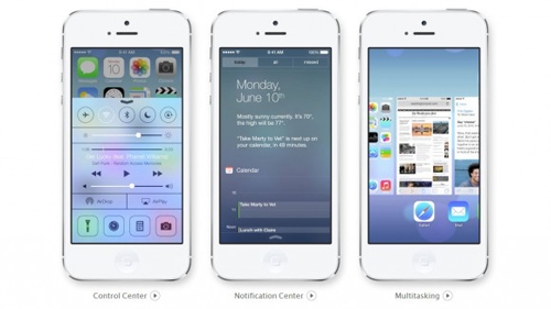 3 tính năng iOS 7 giống Android