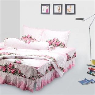 Hoàng Anh_BP01_Bộ Chăn Drap Gối Phủ/ 180 x 200cm