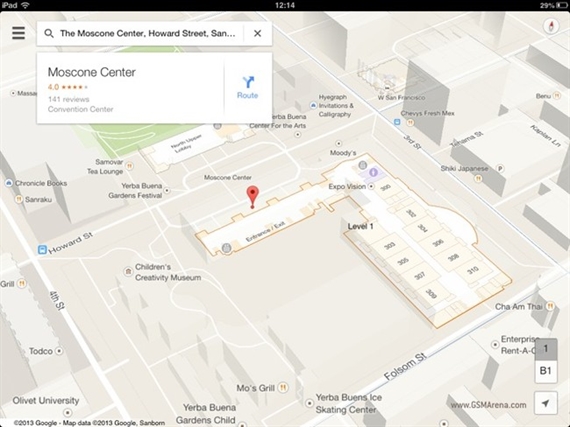 Google Maps hỗ trợ nhiều hơn cho iPad