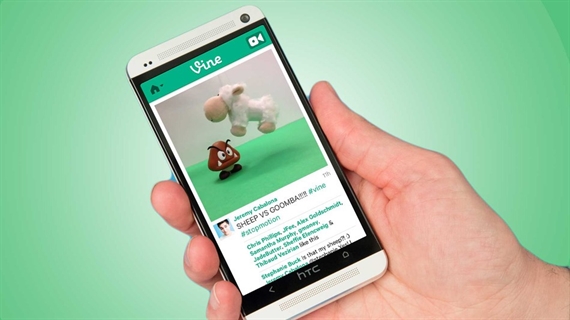 Vine trên Android cập nhật mới