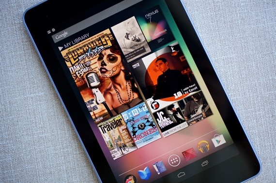 Video clip tra tấn máy tính bảng Nexus 7 mới