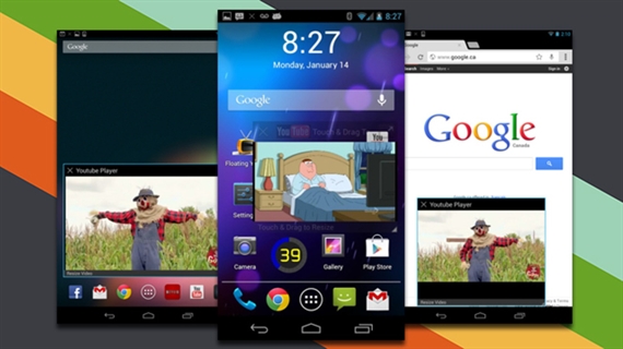 Xem video YouTube đa nhiệm trên Android
