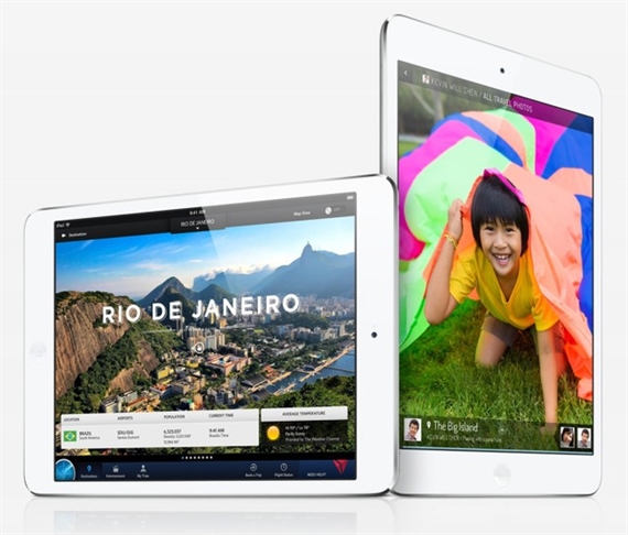 iPad mini 2 không có màn hình Retina