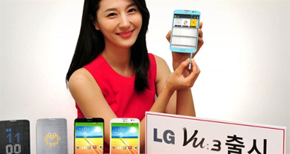 LG ra mắt điện thoại Vu 3 màn hình vuông