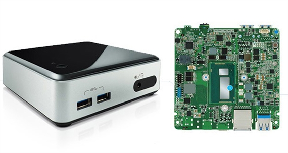 Máy tính siêu nhỏ NUC thế hệ 2 của Intel