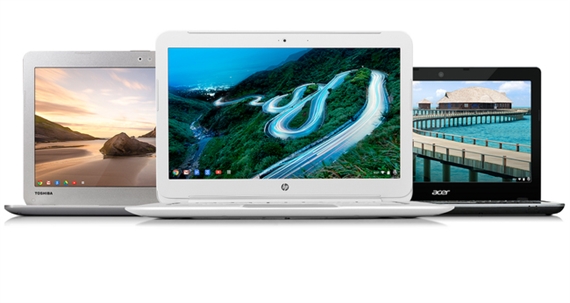 Google hợp tác Intel ra mắt 4 dòng máy tính mới