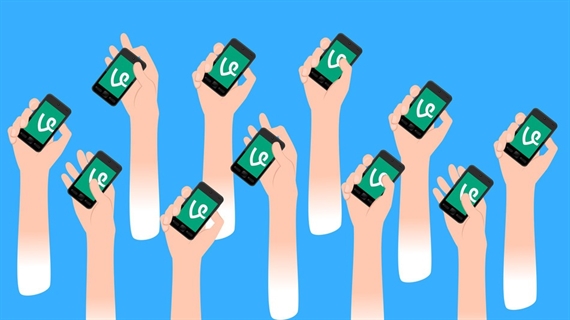 Phiên bản nền web Vine chưa cho phép đăng video