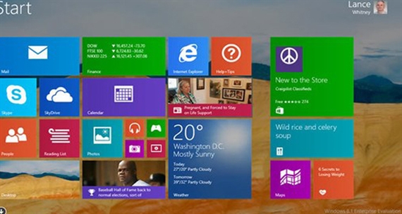 Đầu xuân, Microsoft ra mắt bản cập nhật cho Windows 8.1