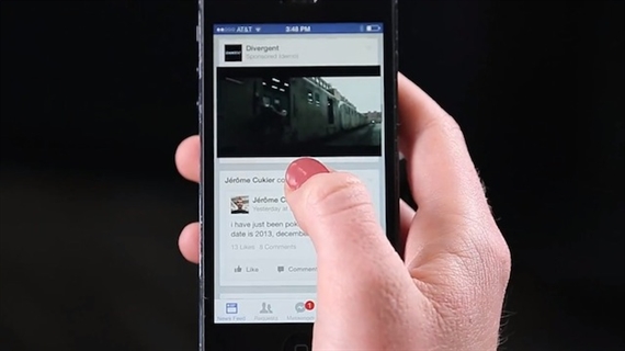 Facebook “ép” người dùng xem video quảng cáo