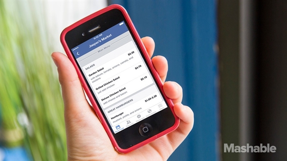 Facebook thêm tính năng cho phép nhà hàng đăng thực đơn