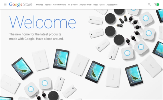 Google ra mắt cửa hàng điện thoại, máy tính trực tuyến mới