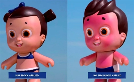 Nivea Doll – búp bê cháy nắng giúp trẻ học điều hay