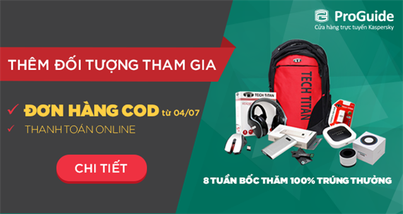 Mở rộng đối tượng tham gia 8 TUẦN BỐC THĂM, 100% TRÚNG THƯỞNG