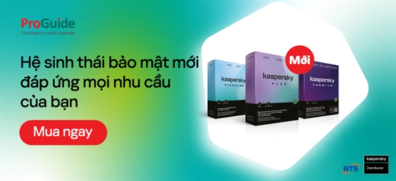 Sự kiện ra mắt hệ sinh thái bảo mật Kaspersky mới tại Aeon Mall Bình Tân từ ngày 4 đến 7/5/2023